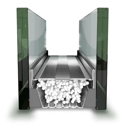 Endur IG Cardinal Glass cross section