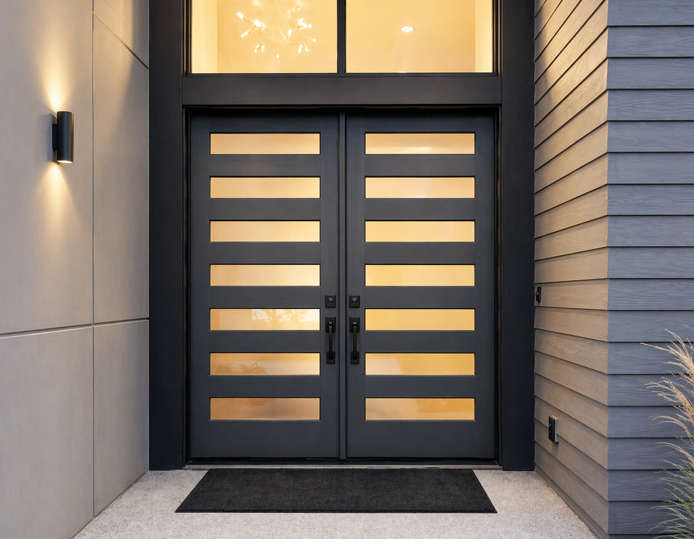 Entry exterior doors